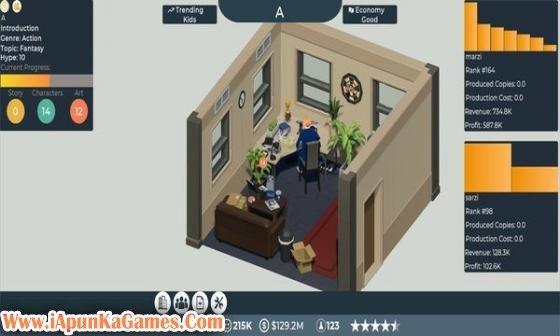 Comic Book Tycoon Screenshot 2, Full Version, PC Game, Download Free